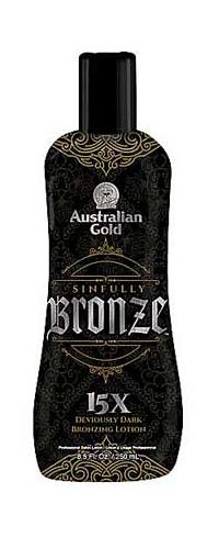 SINFULLY BRONZE 15X by Australisn Gold - 8.5 oz.